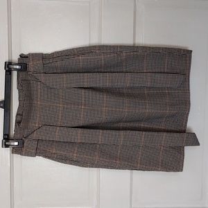 H&M Girls Skirt Size 0 Plaid Print
